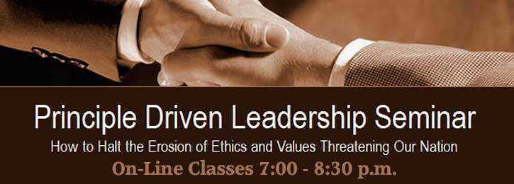 Principle Driven Leadership Seminar